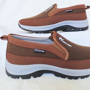 NEW Brown Loafer Slip-On Orthopedic Support Shoes